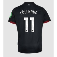 Maglia Calcio West Ham United Niclas Fullkrug #11 Seconda Divisa 2024-25 Manica Corta